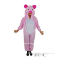 Factory For You Free Shipping Velutum Animal Costume For Kids,Pig,Mascot,0.7kg/pc